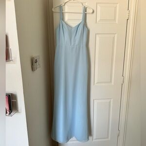 Azazie Denice Bridesmaids Dress - Sky Blue - Size A6
